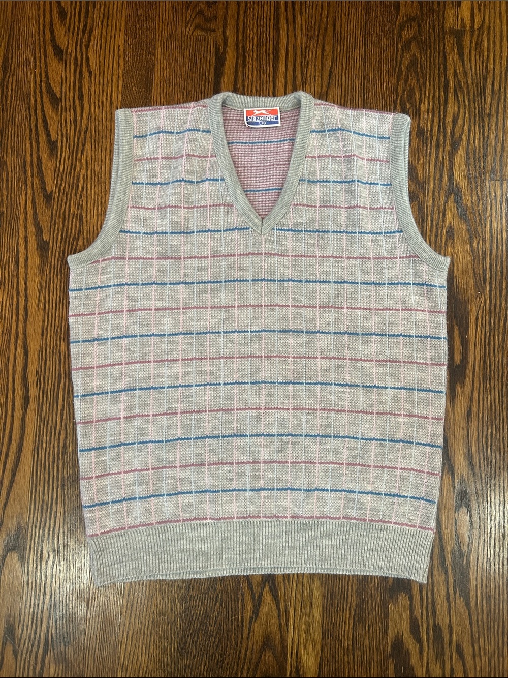 Vintage 90s Slazenger Knit Sweater Vest